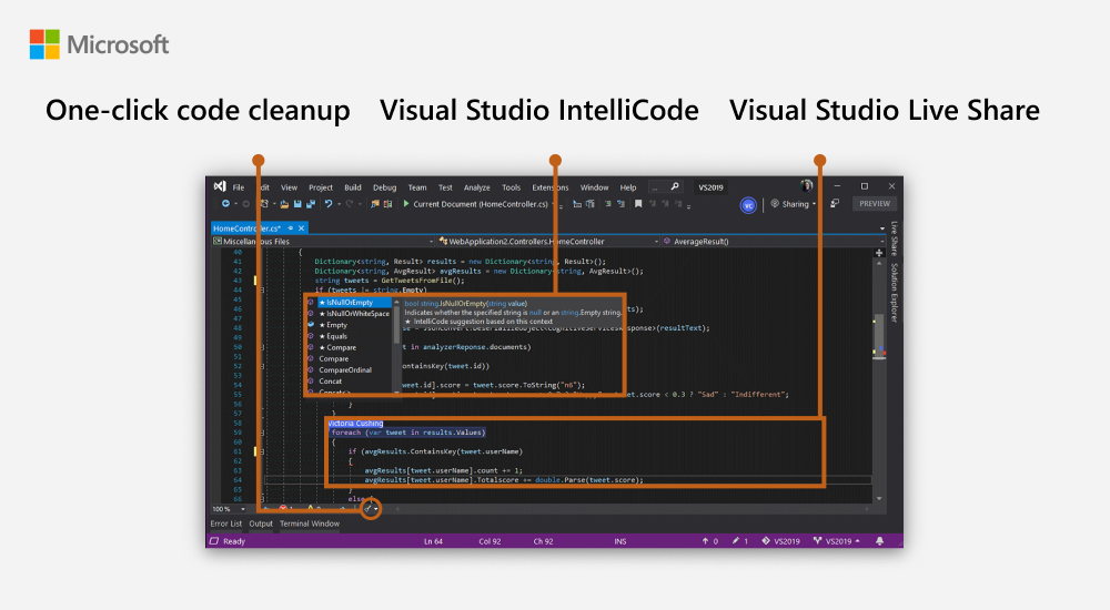 Visual studio on mac